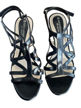 Naturalizer Danya Dress Sandals, size 9, strappy, dressy, comfort